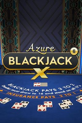 Blackjack X 6 - Azure