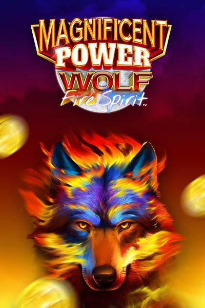 Magnificent Power Wolf Fire Spirit